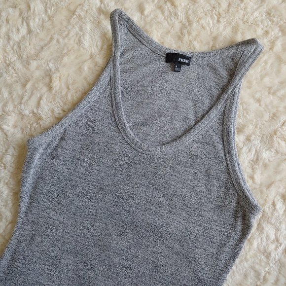 Aritzia Wilfred YASMIN Cut Out Dress Grey Small - Picture 10 of 11